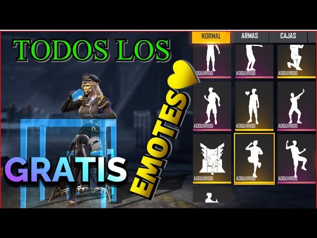 🎭 Generador de Emotes para Free Fire 🕺🔥