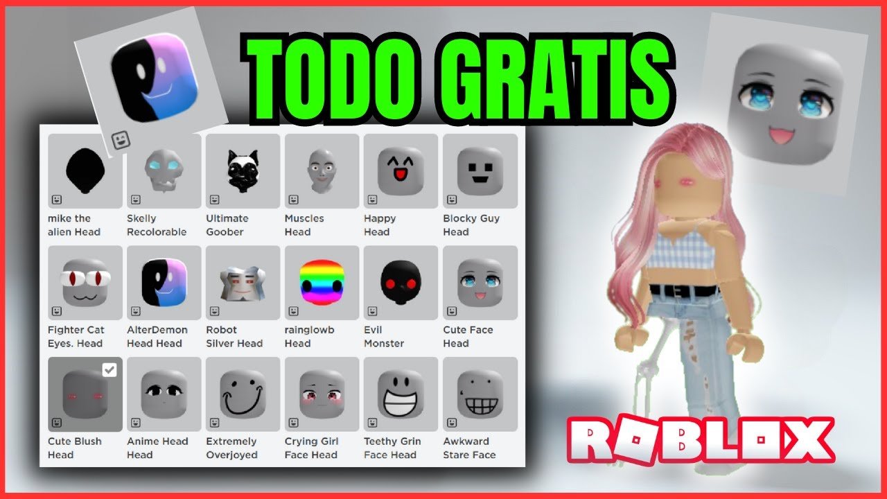 COMO CONSEGUIR ITEMS GRATIS EN ROBLOX 2025 (MAYO A  DICIEMBRE)