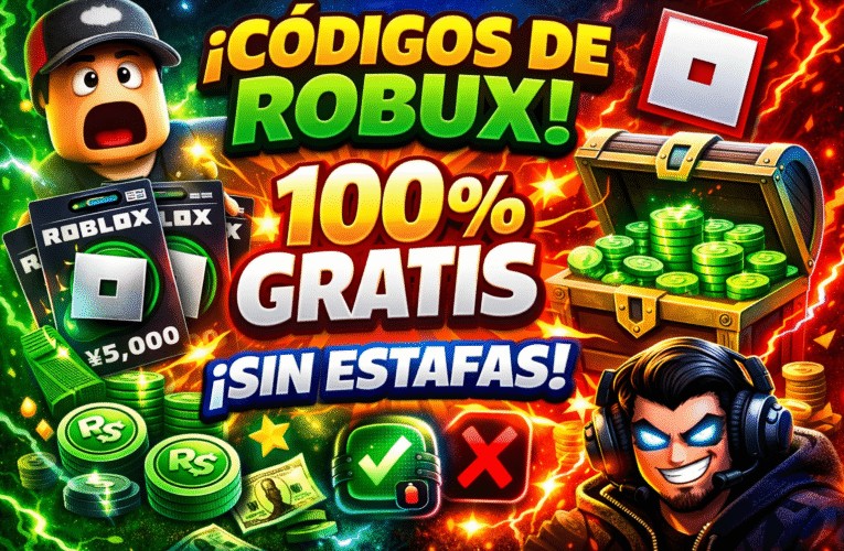 💎 CÓMO OBTENER CÓDIGOS PARA ROBUX 100% GRATIS (Guía Realista y Actualizada 2026)